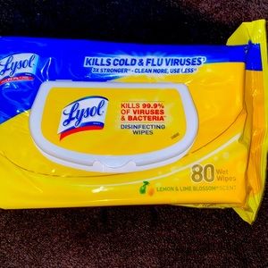 Get 480 Lysol wipes.
